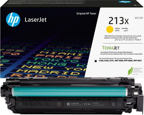 HP 213X / W2132X Original-Toner jetzt kaufen (6.000 Seiten) gelb