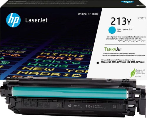 HP 213Y / W2131Y Original-Toner jetzt kaufen (12.000 Seiten) cyan