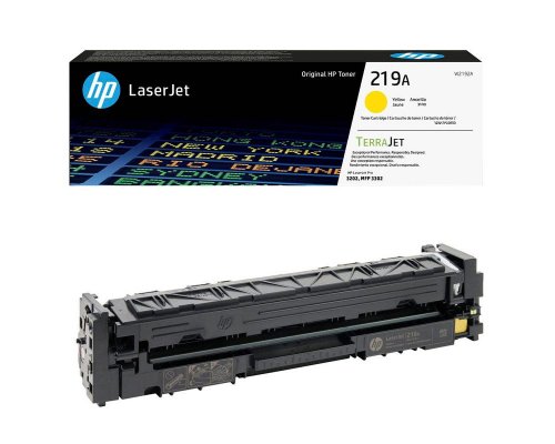 HP 219A Original-Toner W2192A [modell] (1.200 Seiten) Gelb