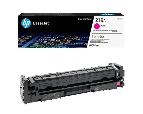 HP 219A Original-Toner W2193A [modell] (1.200 Seiten) Magenta
