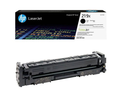 HP 219X Original-Toner W2190X [modell] (3.200 Seiten) Schwarz