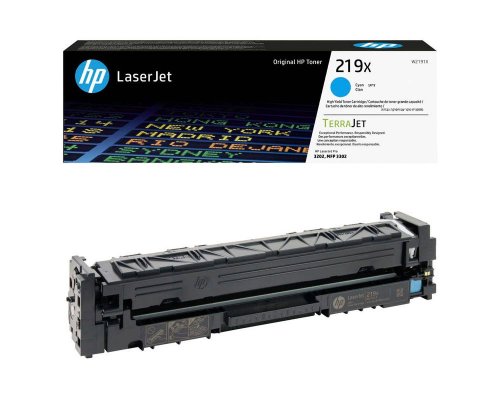 HP 219X Original-Toner W2191X [modell] (2.500 Seiten) Cyan