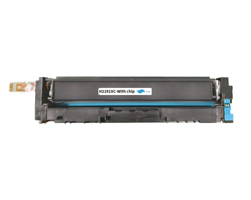 Kompatibel mit HP 219X Toner [modell] W2191X (2.500 Seiten) cyan - von TONERDUMPING