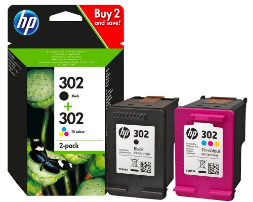 HP 302 Original-Druckerpatronen Multipack X4D37AE Schwarz jetzt kaufen + Color