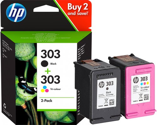 HP 303 Original-Druckerpatronen Multipack (3YM92AE) Schwarz jetzt kaufen + Color