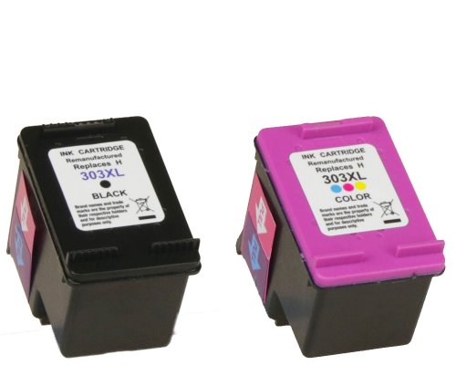 Kompatibel mit HP 303XL / 3YN10AE Druckerpatronen-Multipack 1x Schwarz + 1x Color jetzt kaufen von TONERDUMPING