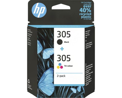 HP 305 Original-Druckerpatronen 6ZD17AE jetzt kaufen schwarz + color
