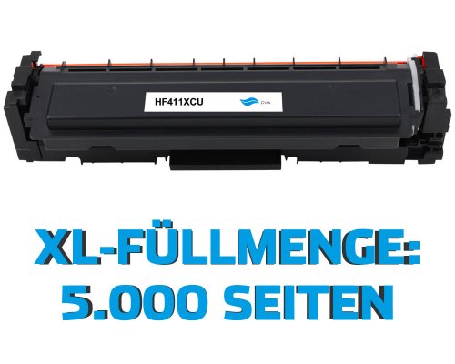 Kompatibel mit HP 410X / CF411X, Canon 046H XL-Toner Cyan jetzt kaufen von TONERDUMPING