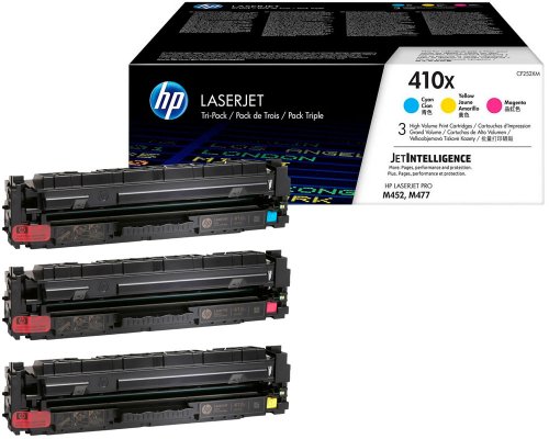 HP 410X / CF252XM 3er-Pack Cyan/ Magenta/ Gelb jetzt kaufen