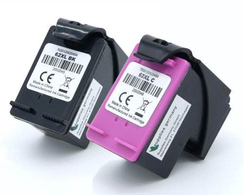 Kompatibel mit HP 62XL Druckerpatronen Multipack Schwarz + Farbe jetzt kaufen von TONERDUMPING