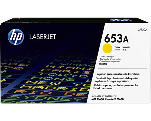 HP 653 Original-Toner (CF322A [modell] Gelb