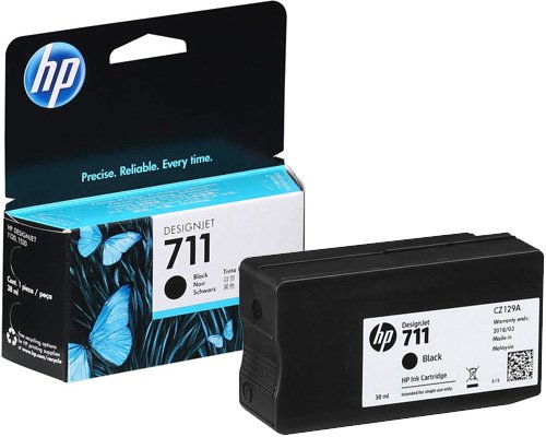 HP 711 Original-Druckerpatrone CZ129A 38ml [modell] Schwarz