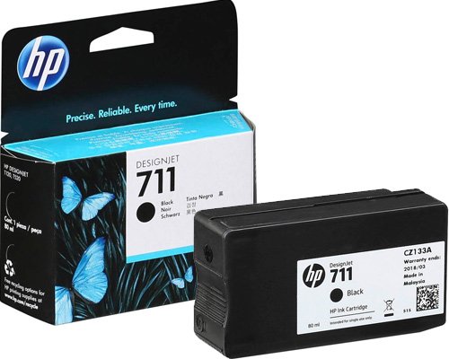 HP 711 Original-Druckerpatrone 80ml CZ133A [modell] Schwarz
