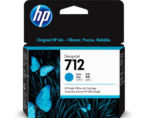 HP 712 Original-Tinte jetzt kaufen 3ED67A - Inhalt: 29 ml cyan