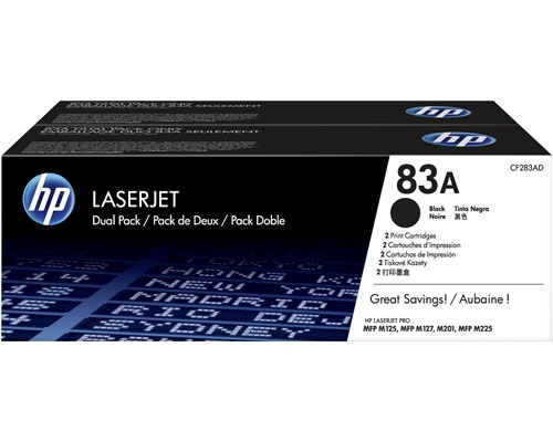 HP 83AD Original-Toner Doppelpack (CF283AD) jetzt kaufen