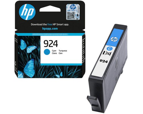 HP 924 Original-Druckerpatrone 4K0U3NE (400 Seiten) cyan