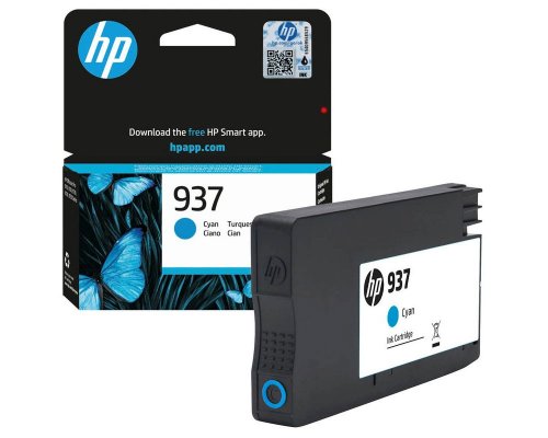 HP 937 Original-Druckerpatrone 4S6W2NE [modell] (800 Seiten) cyan