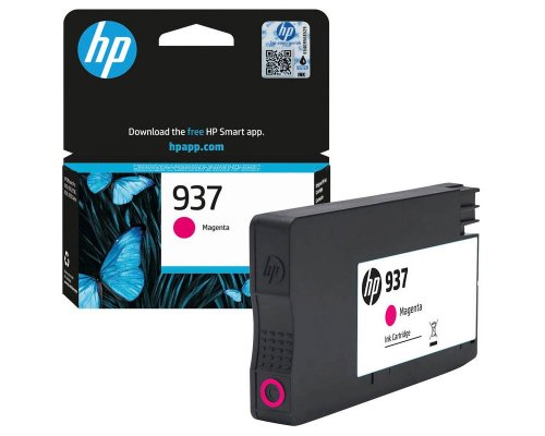 HP 937 Original-Druckerpatrone 4S6W3NE [modell] (800 Seiten) magenta
