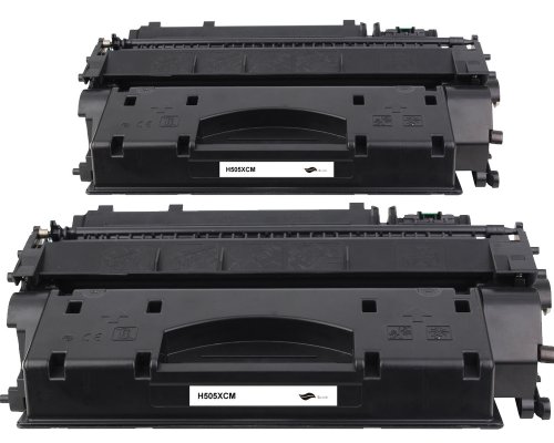 Kompatibel mit HP 05XD / 280XD / CE505XD / CF280XD/ Canon 719H / 720 XL-Toner Doppelpack 2x Schwarz jetzt kaufen von TONERDUMPING