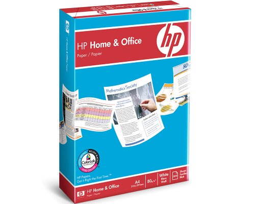 500 Blatt Druckerpapier/ Kopierpapier HP Home & Office A4 weiß 80g FSC/ ColorLok CHP150