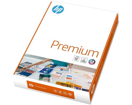 HP Kopierpapier CHP850, Premium, A4, 80g/qm, hochweiß, 500 Blatt