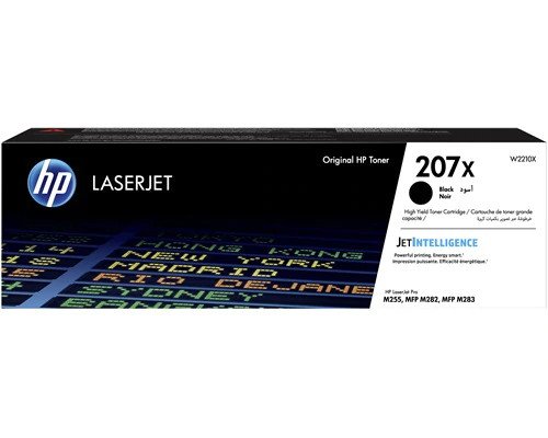 HP 207X / W2210X Originaltoner Schwarz [modell]