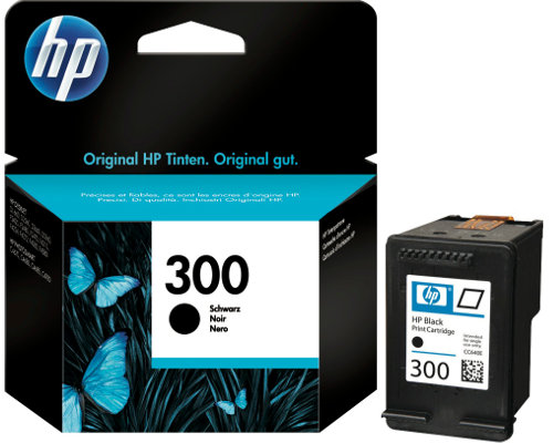 Original Druckerpatrone HP 300 Schwarz jetzt kaufen CC640EE