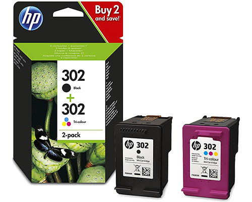 HP 302 Original-Druckerpatronen Multipack X4D37AE Schwarz jetzt kaufen + Color