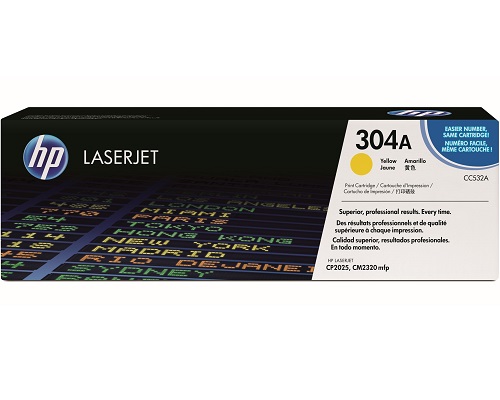 HP 304A / CC532A Originaltoner Gelb jetzt kaufen