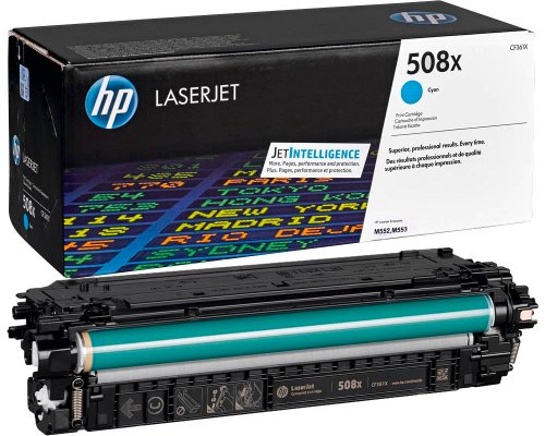 HP Original-Toner 508X jetzt kaufen (CF361X) Cyan (9.500 Seiten)