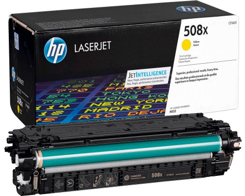 HP Original-Toner 508X jetzt kaufen (CF362X) Gelb (12.500 Seiten)