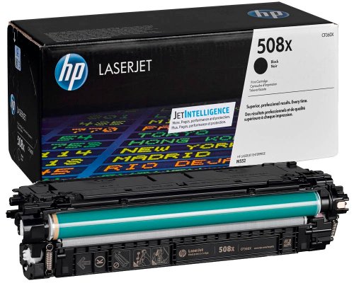 HP Original-Toner 508X jetzt kaufen (CF360X) Schwarz (12.500 Seiten)