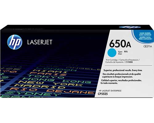 HP 650A Original-Toner (CE271A) Cyan jetzt kaufen