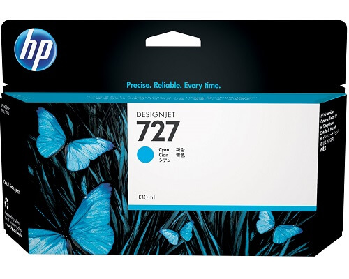 HP 727 Originalpatrone Cyan (B3P19A)