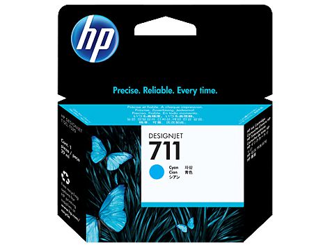 HP 711 Cyan 29ml Original-Druckerpatrone [modell]