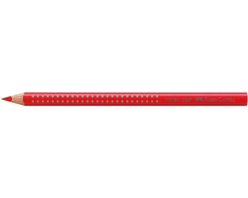 Faber-Castell Jumbo-Buntstift GRIP, geraniumrot hell
