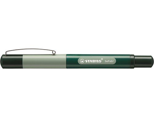 STABILO Füller beFab! DUO COLORS - Shale/Pine green - für Rechts- und Linkshänder