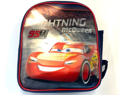 Kindergarten-Rucksack-Set Cars Lightning McQueen dreiteilig Disney Pixar Lizenzprodukt