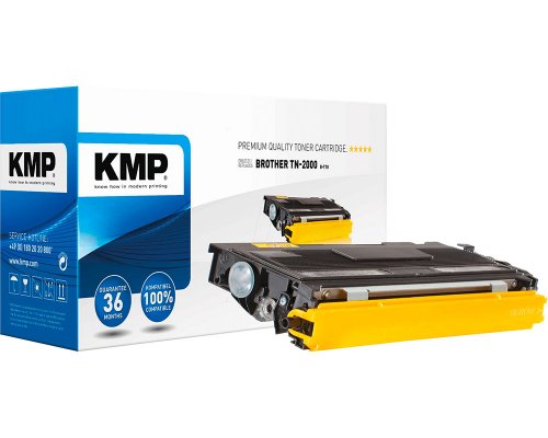 KMP B-T10 Toner als Ersatz für Brother TN-2000 jetzt kaufen (2.500 Seiten)
