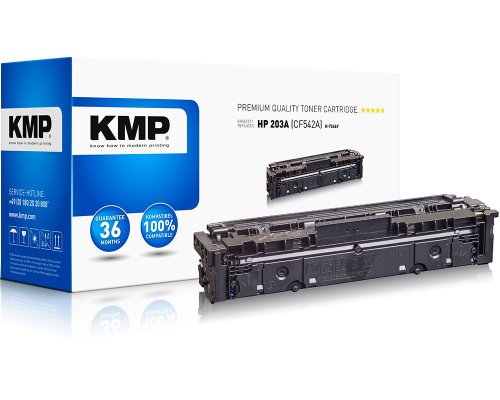 KMP H-T246Y Toner Kompatibel mit HP 203A / CF542A Gelb jetzt kaufen
