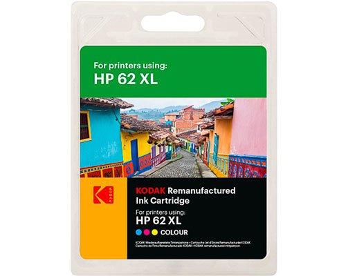Kodak XL-Druckerpatrone ersetzt HP 62XL C2P07AE Color jetzt kaufen  (21 ml)