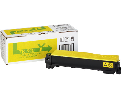 Original Kyocera-Toner TK-540Y Gelb [modell]