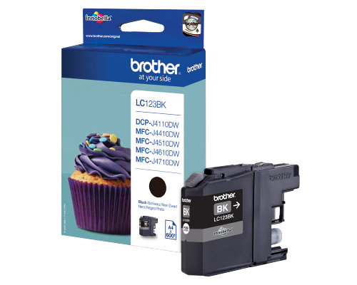 Brother LC123BK Tinte Schwarz [modell]