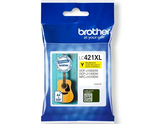 Brother LC-421XLY Original-Tinte jetzt kaufen (500 Seiten) gelb