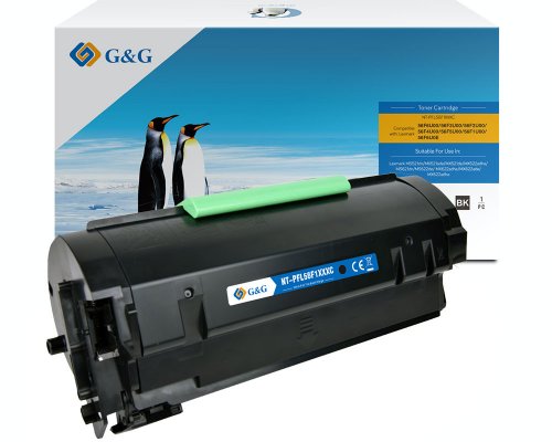 Kompatibel mit Lexmark 56F2U00 Toner jetzt kaufen (25.000 Seiten) - Marke: G&G