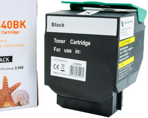 Kompatibel mit Lexmark 540H/ C540H1KG Toner Schwarz jetzt kaufen von TONERDUMPING