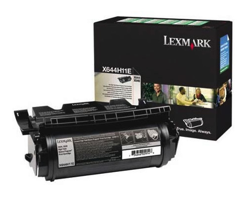 Original Lexmark-Toner X644H31E / X644H11E Schwarz [modell] 