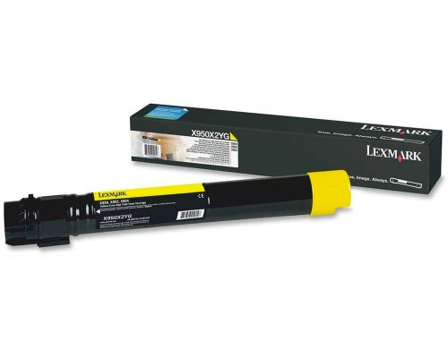 Original Lexmark Toner X950X2YG jetzt kaufen gelb (22.000 Seiten)