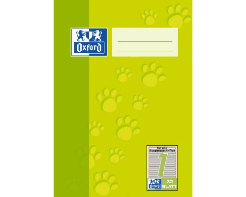 Oxford Schulheft A5 32 Blatt Lineatur 1