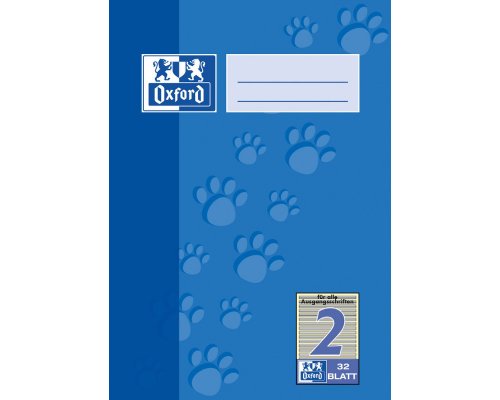 Oxford Schulheft A5 32 Blatt Lineatur 2